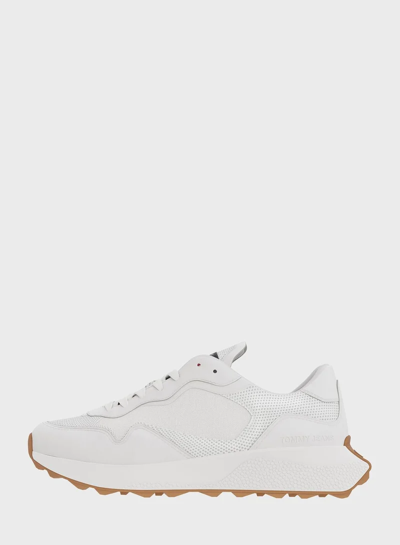 TOMMY JEANS Lace Up Low Top Sneakers