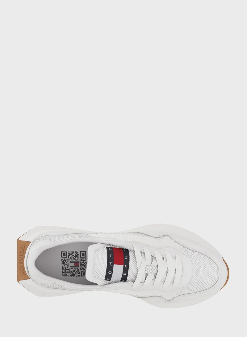 TOMMY JEANS Lace Up Low Top Sneakers