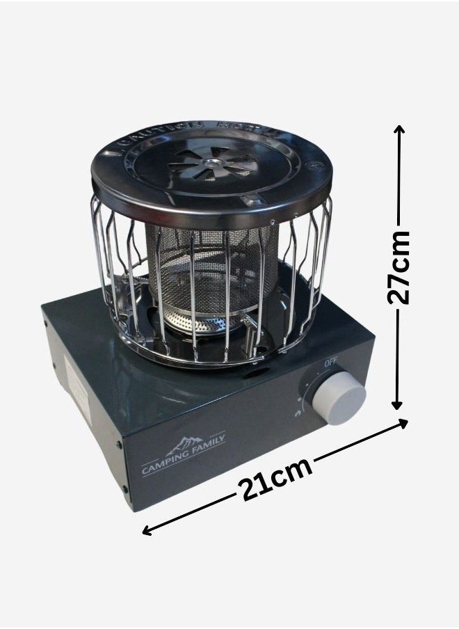 Cady One Heater and gas stove, a multi-functional portable heater for trips and camping  - Image 3