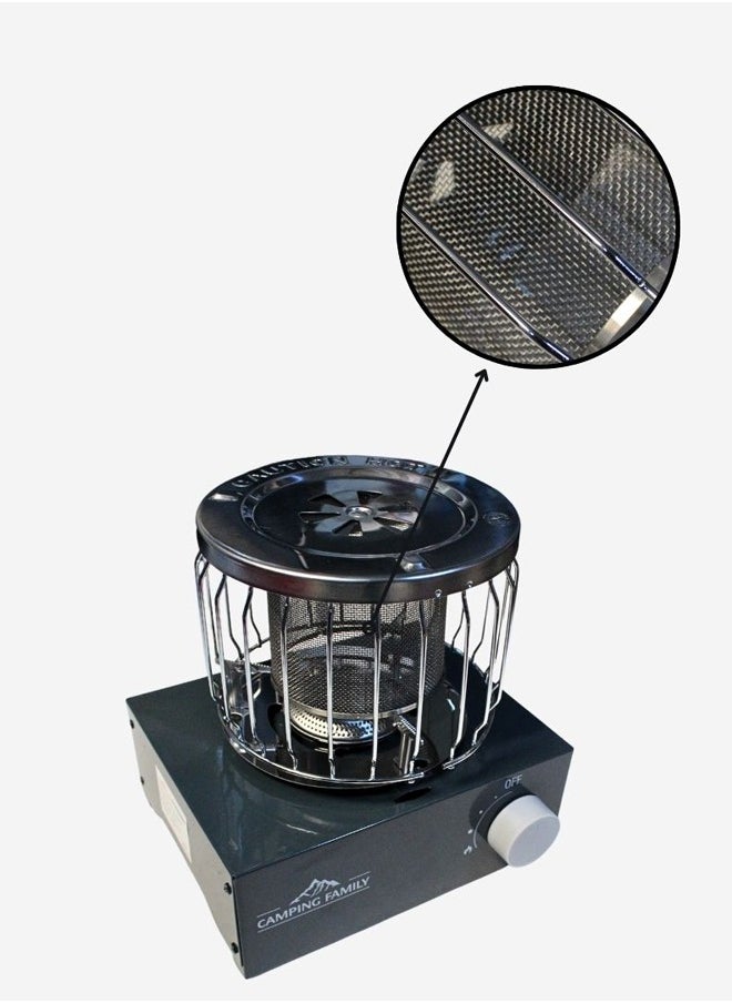 Cady One Heater and gas stove, a multi-functional portable heater for trips and camping  - Image 5