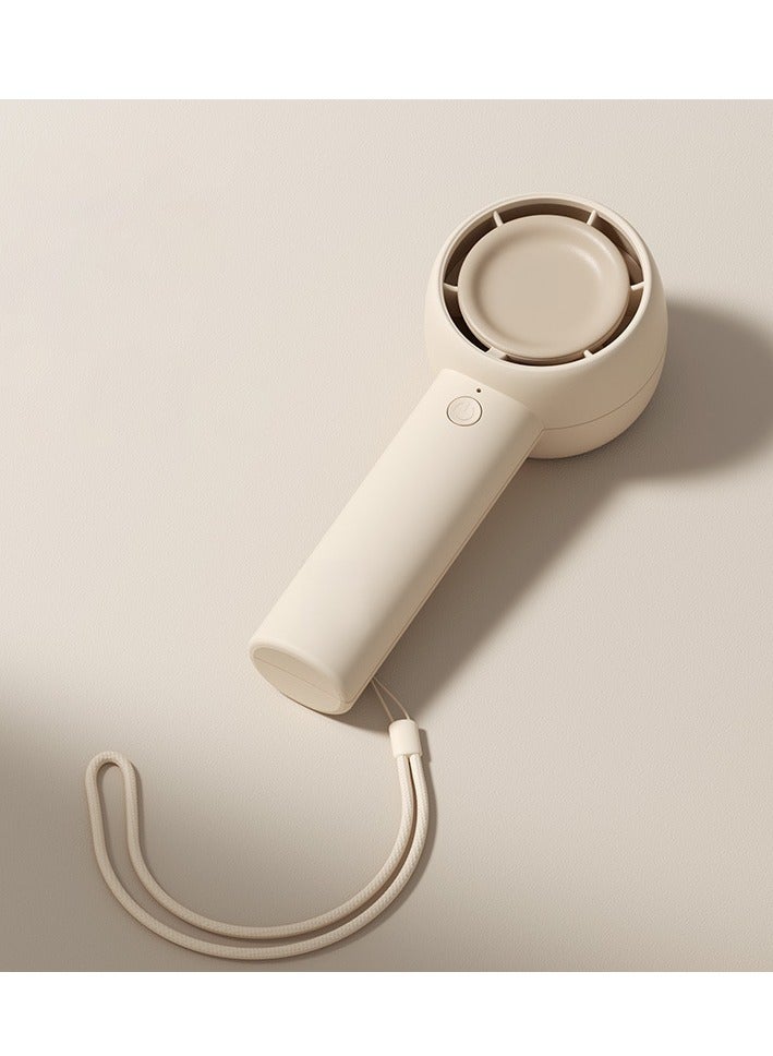 general Mini Portable Fan-Bladeless Safe Design Powerful Turbo Handheld Fan with 5 Speeds 16Hrs Max Cooling Time USB Rechargeable Small Pocket for Travel or Lash Gifts For Girls Women - Image 1