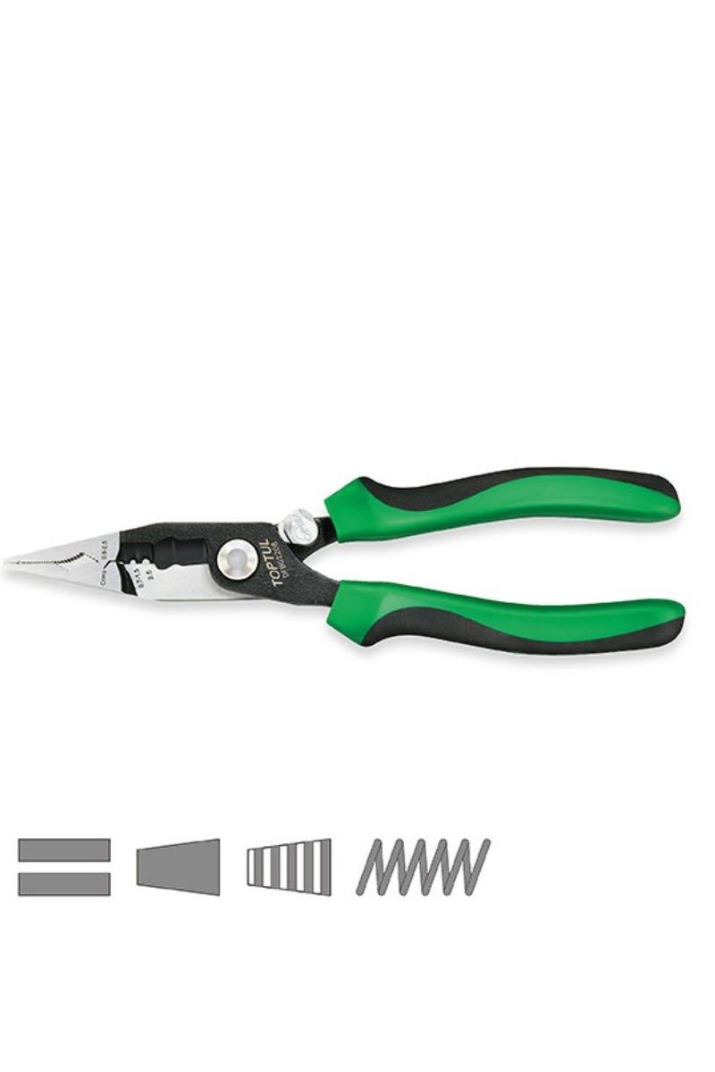 توبتول ذراديه مع مكبس / قشاره / قطع كابلات 8 بوصه توبتول - Image 1