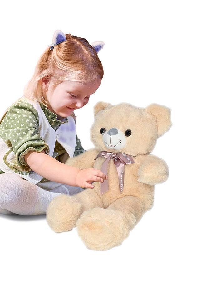 Toyland 40 Cm Brown Teddy Bear for Girls Friend and Couples Anniversary Valentine and Birthday Gift  - Image 1