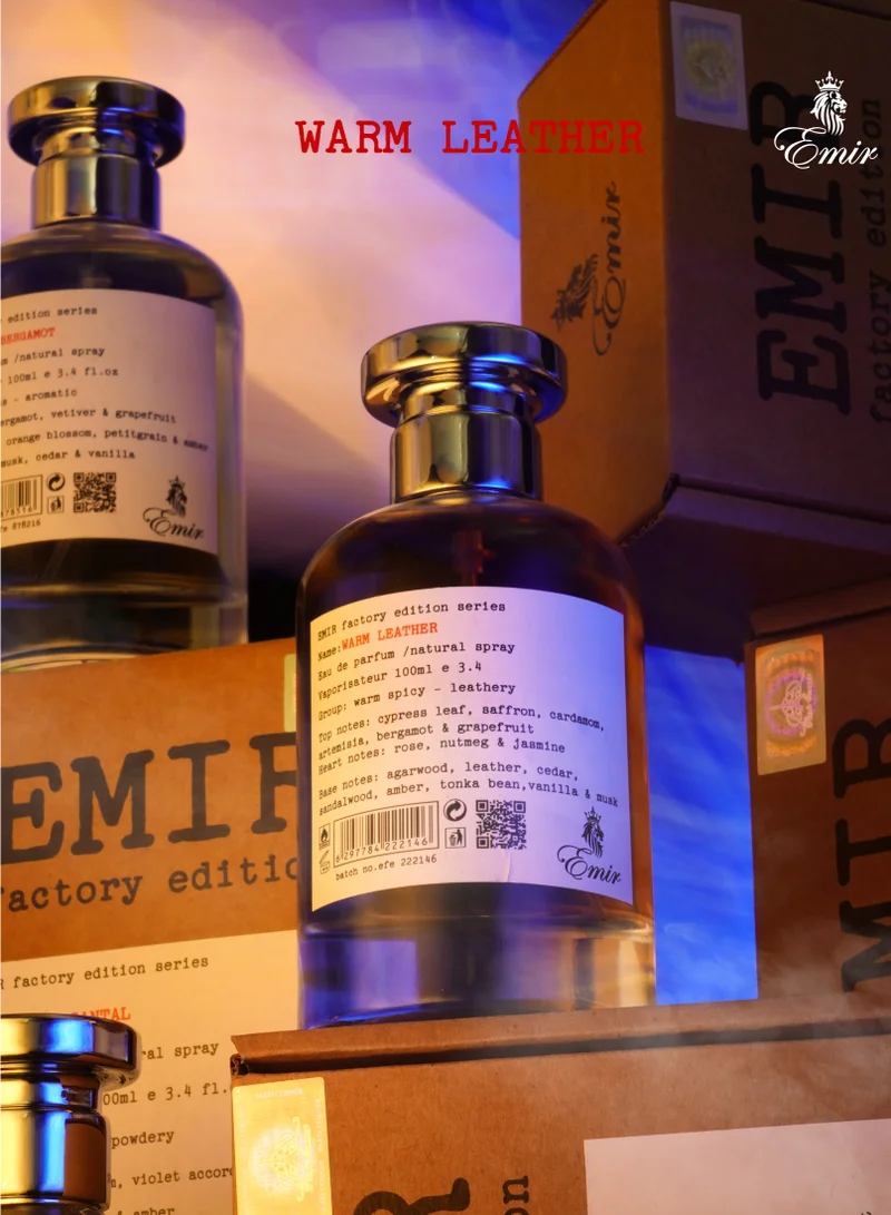 PARIS CORNER FACTORY EDITION WARM LEATHER 100ML BY PARIS CORNER