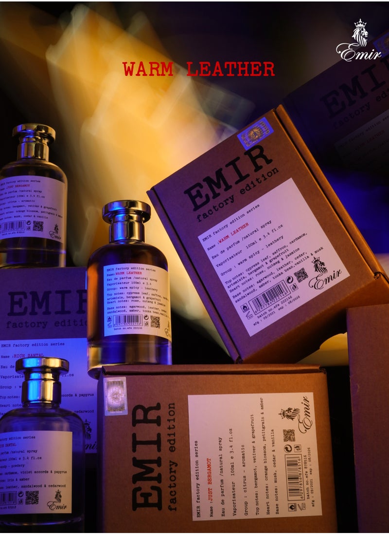 PARIS CORNER - FACTORY EDITION WARM LEATHER 100ML BY PARIS CORNER - Image 1