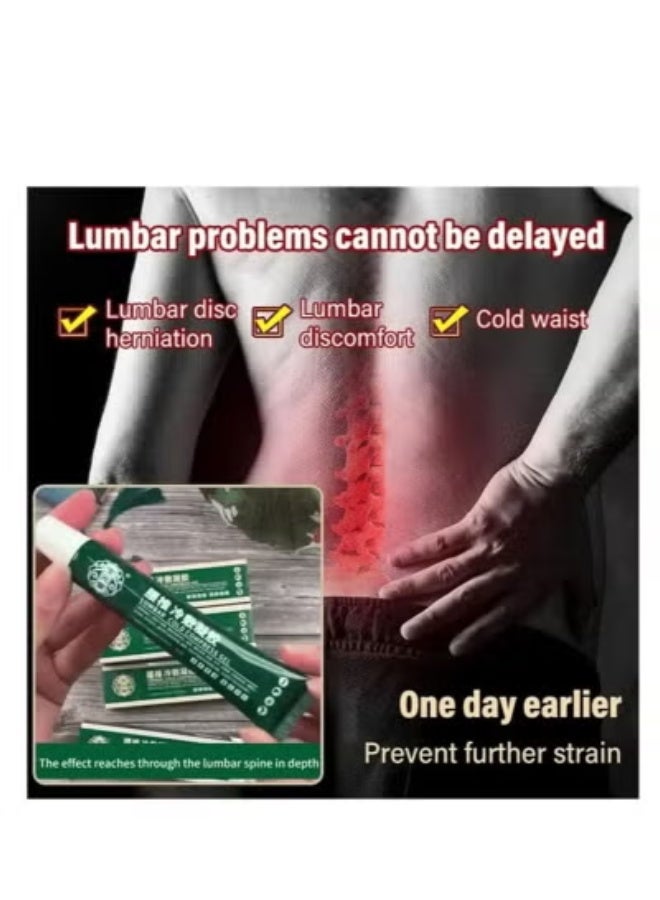 APGAR 3-Pack 20g Natural Herbal Lumbar Cold Gel | Fast-Cooling Relief for Cervical, Knee & Disc Pain | Joint Discomfort Soothing Formula - Image 5