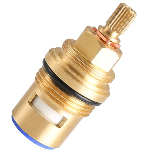 hansengroe Replacement Ceramic Cartridge for Grohe 45887000 Bathroom Sink Faucet Cartridge Replacement Parts 34Inch Use for Wall Mount Valves and Roman Tubs 45887000 Cold - Image 1