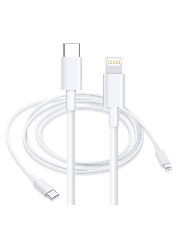 1 Meter USB-C to Lightning Cable, Fast PD Charging and High-Speed Sync Compatible with iPhone X/XS/XR/XS Max/8/8 Plus, iPad Pro 2017, and More