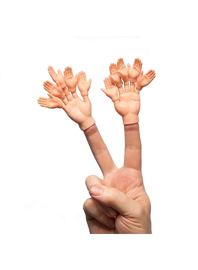 ACC Set of Ten Rubber Finger Hands for Two Finger Hands Mini Puppets - Image 3
