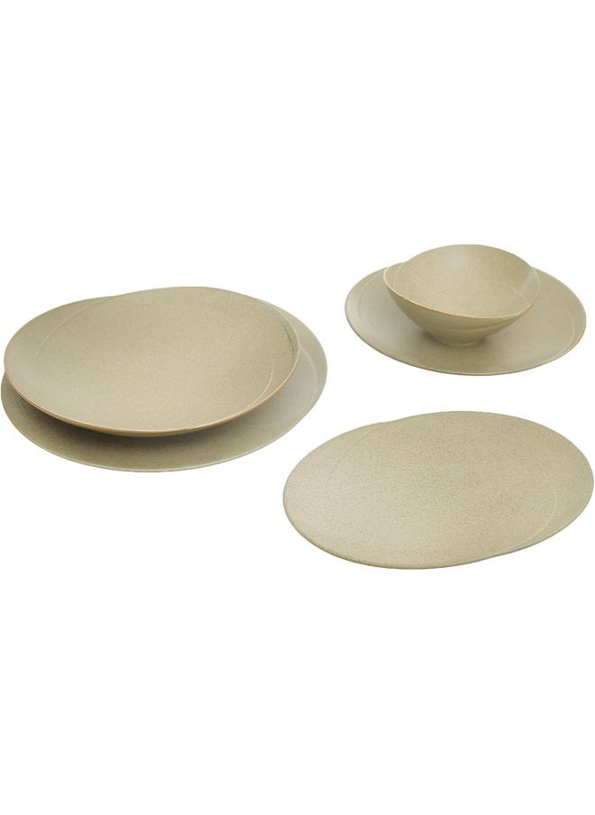 FM - Infenty Reactive Dinner Set 46 Pieces - Image 1