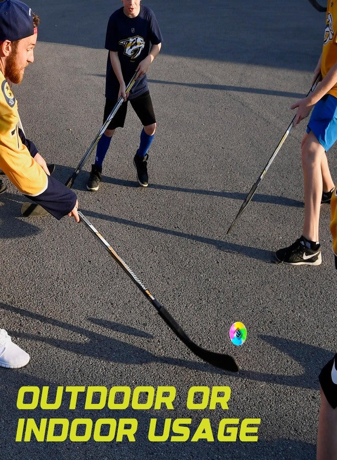 Winnwell Sports Street Hockey Balls - Indoor & Outdoor Balls with Storage Bag - Hockey Gear Ideal for Road, or Street Hockey Games - 65mm & 50 Gram Weight - Image 3