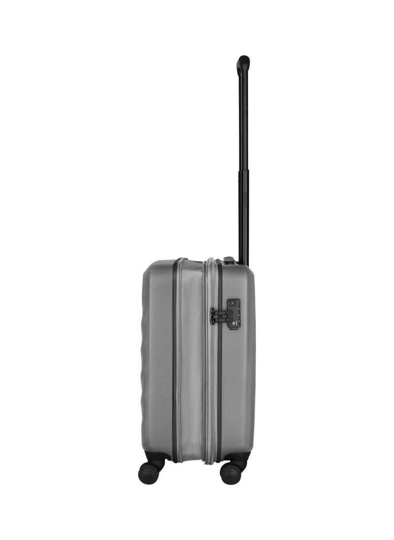 Wenger - Motion 54cm Hardside Expandable Cabin Luggage Trolley Grey - 612547 - Image 1