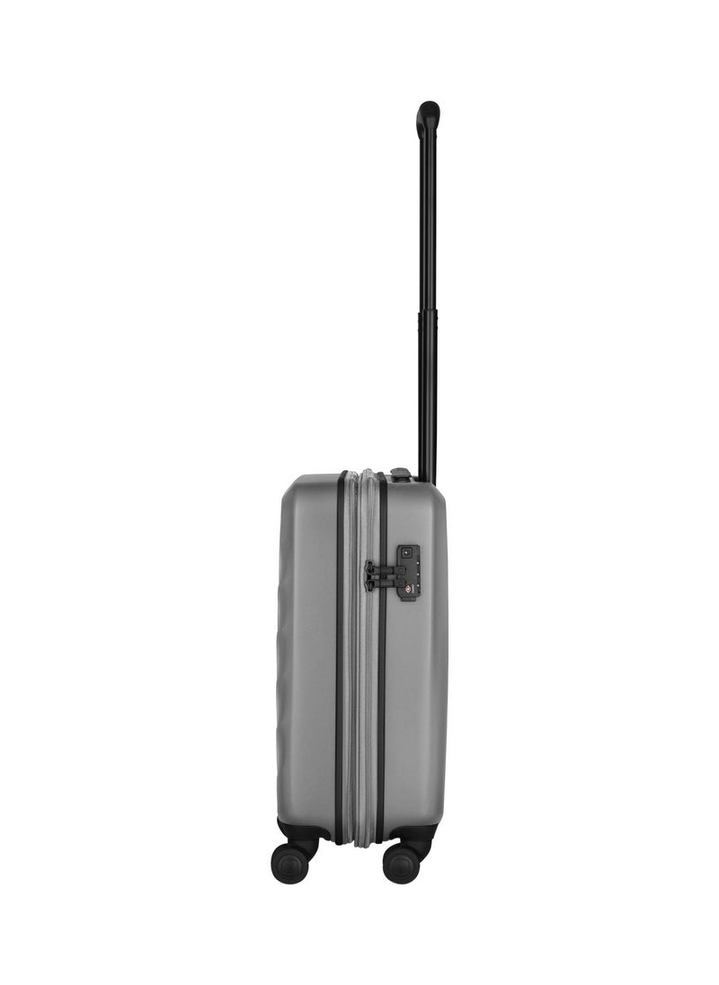 Wenger - Motion 54cm Hardside Expandable Cabin Luggage Trolley Grey - 612547 - Image 1