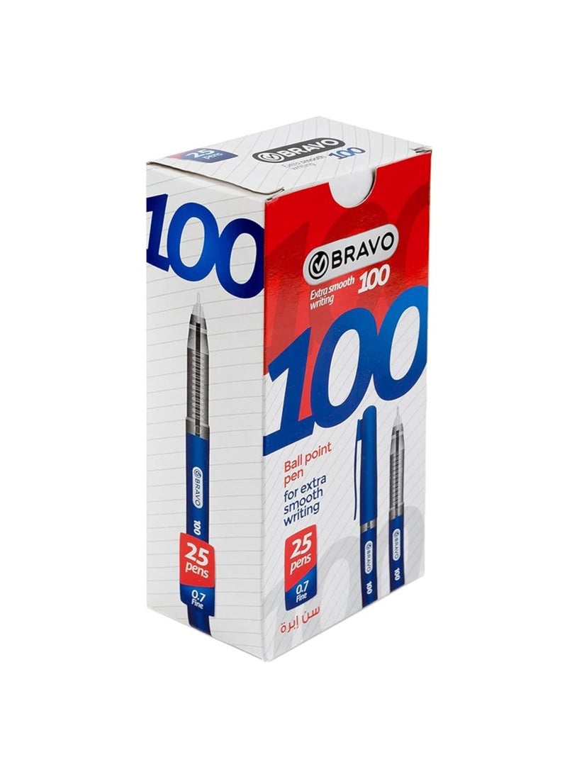 Bravo Ball Pen Bravo 100-25 Pen - Blue - Image 1