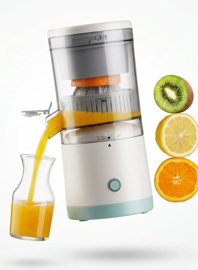 Portable Electric Citrus Juicer 45W Usb Rechargeable Hands‑Free Orange Lemon Squeezer With 360° Extraction And Easy Clean Design - Image 1
