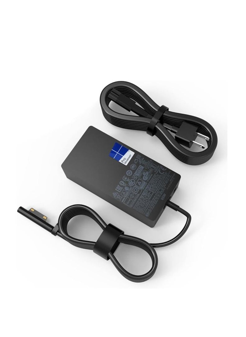 Generic - Replacement 15V 2.58A (44W)  Surface Pro Charger for Original Microsoft Surface Pro 9 8 7+ 7 6 5 4 3 X 1796 1769 1800 Laptop Power Adapter Supply - Image 1