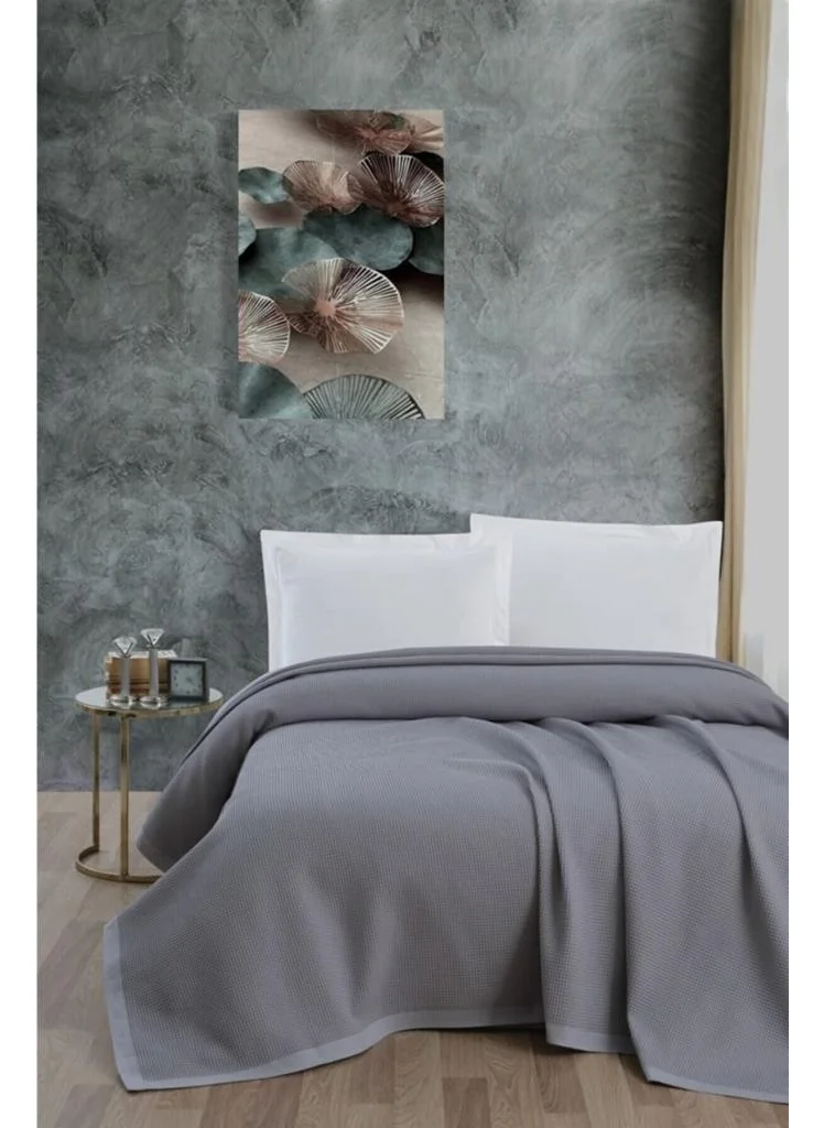 مالبيري Air Conditioned Pique 100% Cotton Honeycomb Pique Four Seasons Pique Single 170X240 Gray