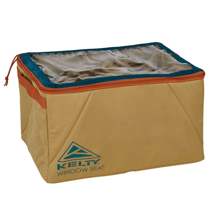 Kelty Window Seat – Camping, Tailgating, Travel Organization Hub, Road Tripping Overlanding Storage, Clear Lid, Rugged Fabrics - Image 1