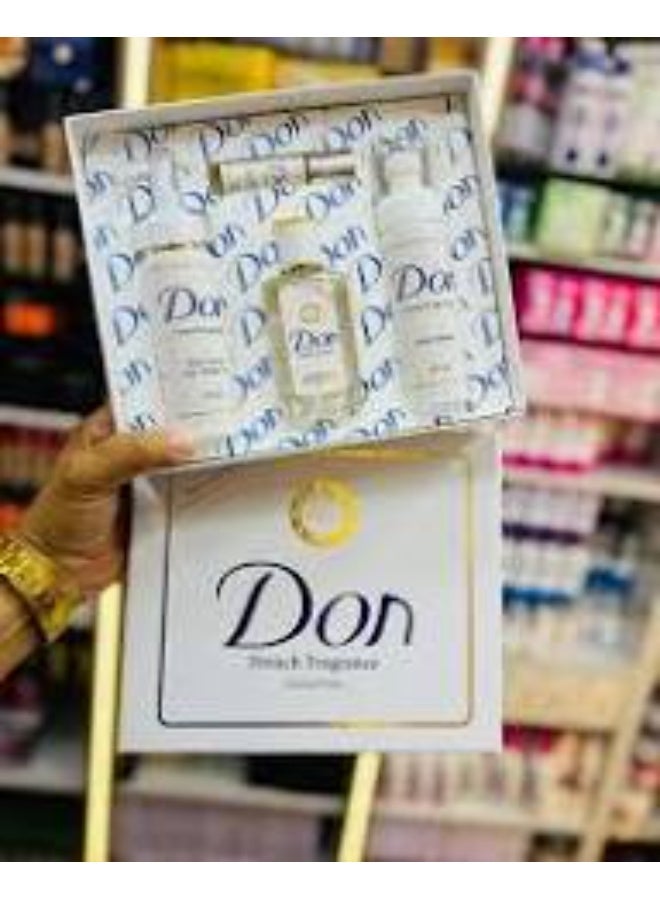 دون Don Complete Body & Fragrance Set (Perfume + Body Splash + Body Oil + Lotion) - Image 4