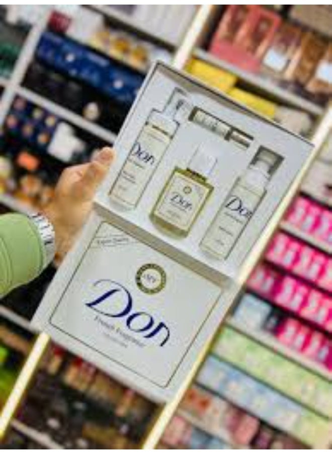 دون Don Complete Body & Fragrance Set (Perfume + Body Splash + Body Oil + Lotion) - Image 2