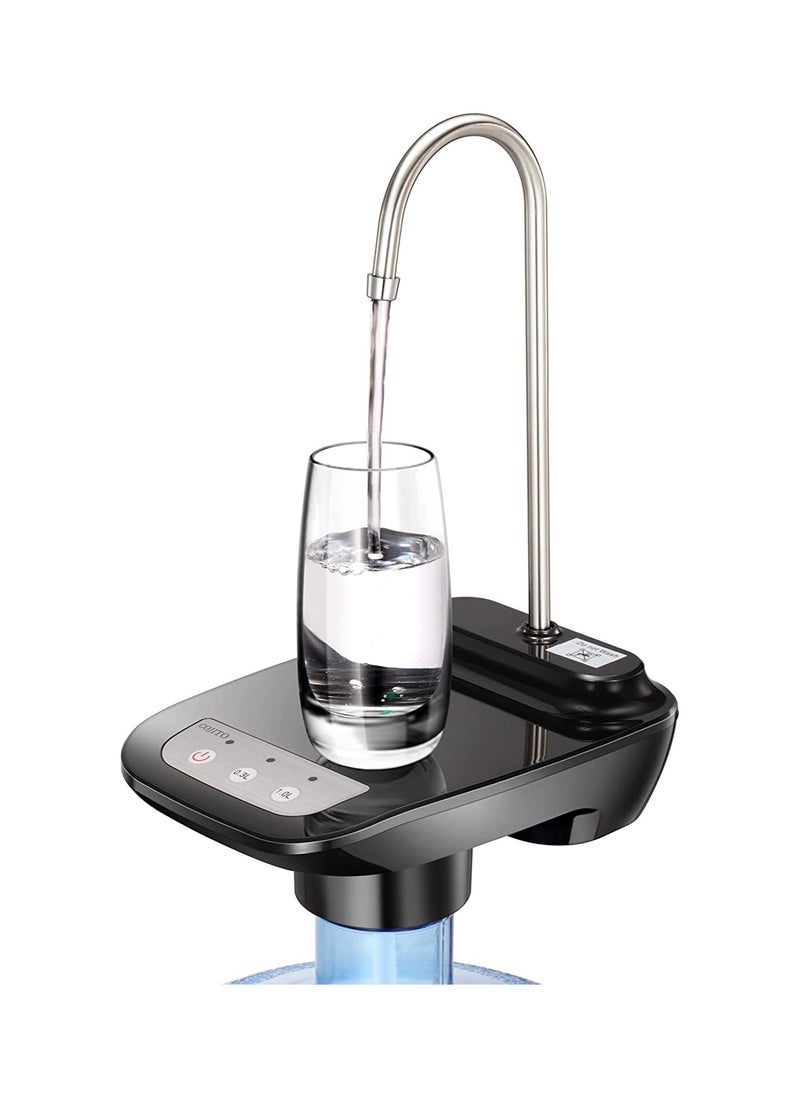 Gravity Electric Drinking Water Pump Portable Water Bottle Dispenser,Automatic Water Dispenser Pump Water Bottle Pump for Home,Kitchen,Office,Camping  - Image 1