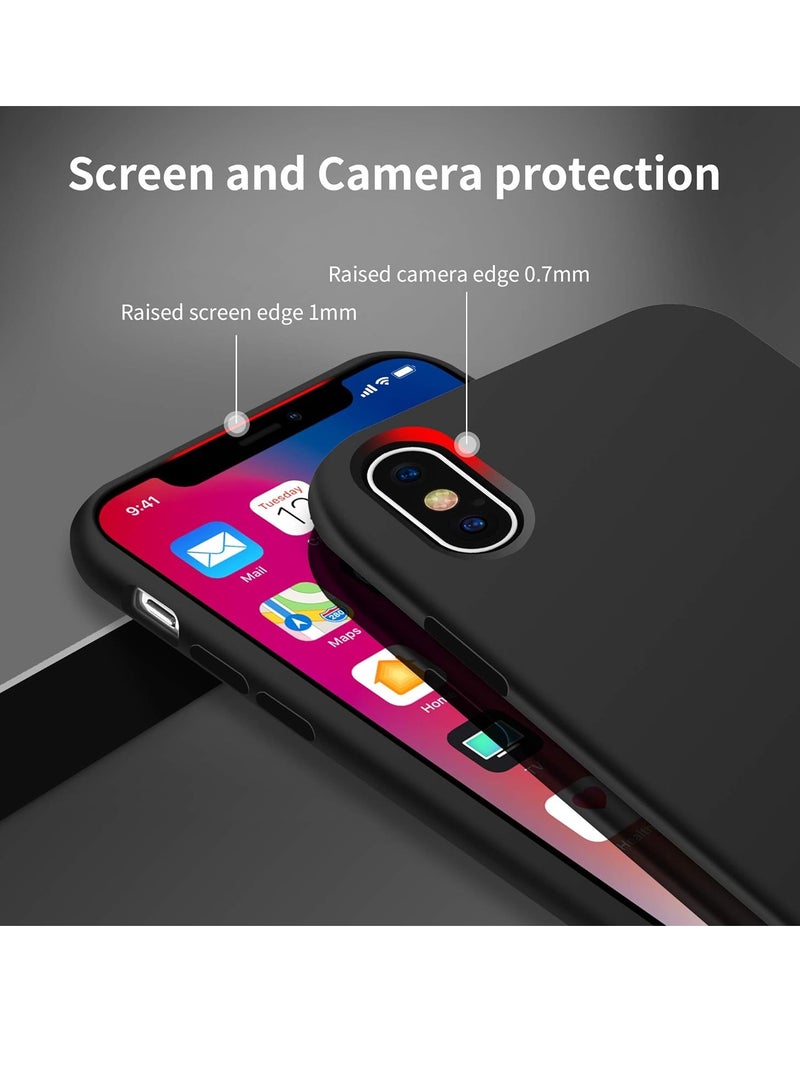 MIGOFAST Liquid Silicone Gel Cover with Full Body Protection Anti-Scratch Shockproof Case Compatible with iPhone X/XS - Image 5