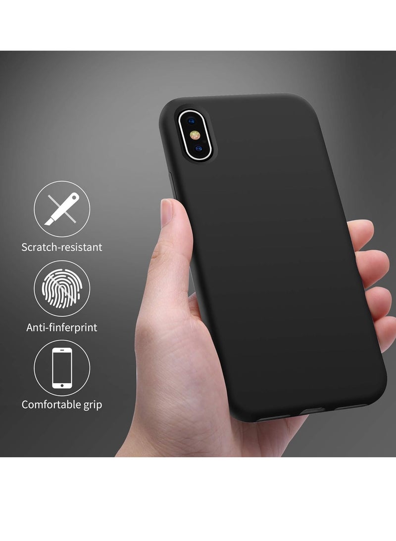 MIGOFAST Liquid Silicone Gel Cover with Full Body Protection Anti-Scratch Shockproof Case Compatible with iPhone X/XS - Image 4