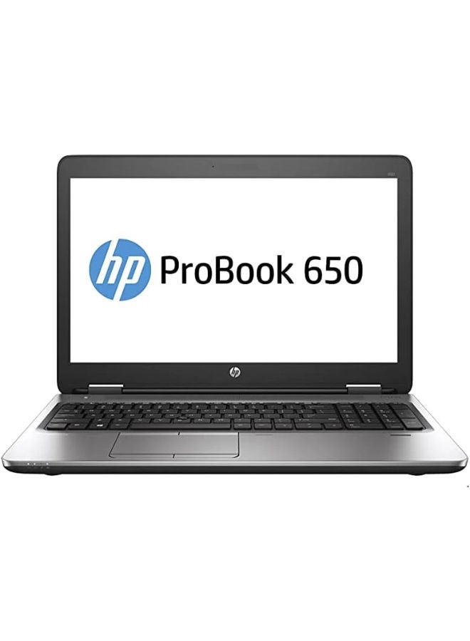 HP لابتوب HP ProBook 650 G2، معالج Intel Core i5-6200U، 256GB SSD، 8GB RAM، رسومات Intel HD، شاشة HD بحجم 15.6 بوصة، ويندوز 10 برو - فضي (مجددة)، درجة A، ضمان 6 أشهر - Image 3