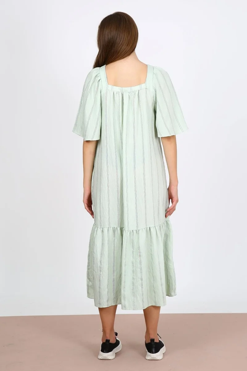 الكسندر جاردي Striped Cotton Dress