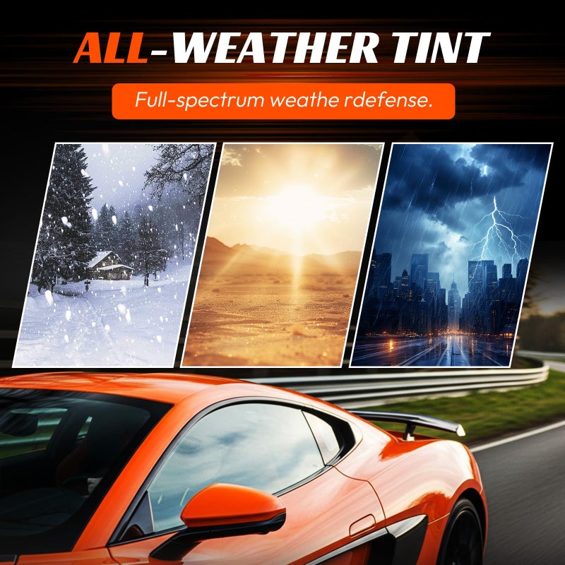 PAMAGOO Window Tint Car 5% VLT, 20" x20' Ceramic Window Roll for Privacy Sun & Glare Protection UV Heat Blocking, Scratch Resistant 5-Layer 2026 Upgrade - Image 3