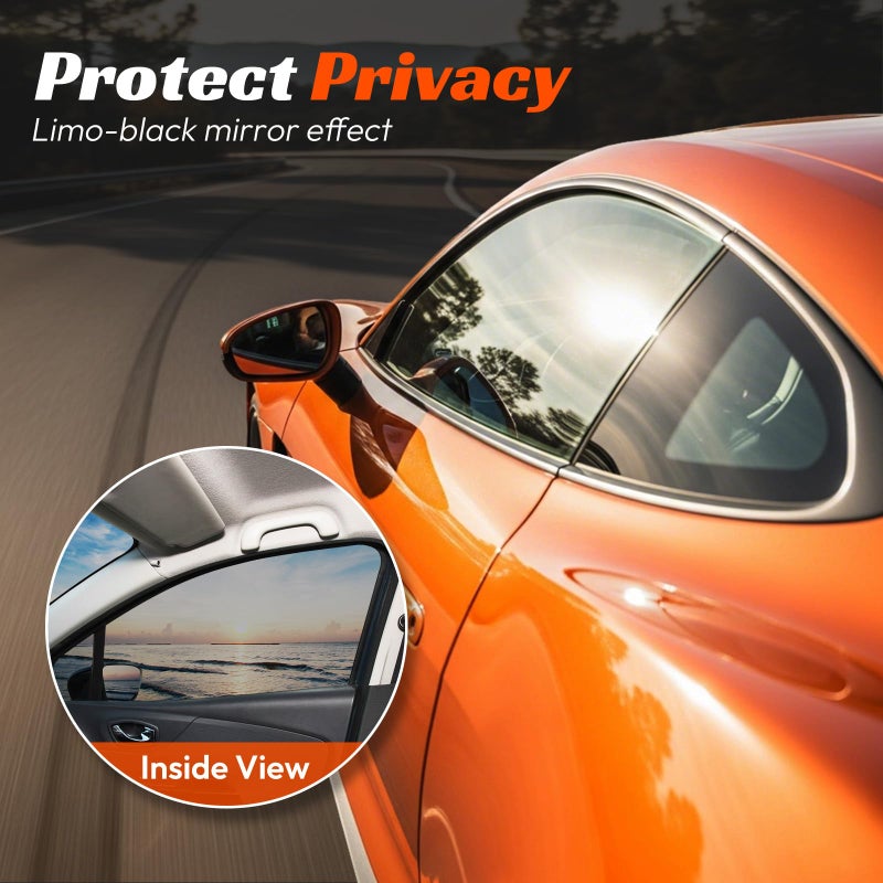 PAMAGOO Window Tint Car 5% VLT, 20" x20' Ceramic Window Roll for Privacy Sun & Glare Protection UV Heat Blocking, Scratch Resistant 5-Layer 2026 Upgrade - Image 4