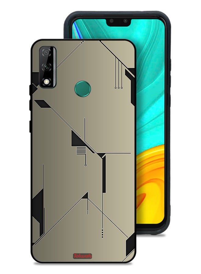 Tolwak Huawei Y8s Protective Case Cover Minimalism Abstract Digital Art - Image 1