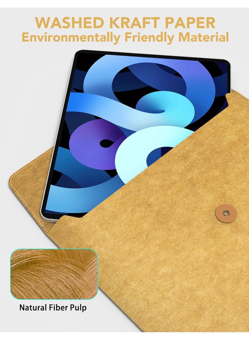 erorex Laptop Sleeve 13 Inch Designed for MacBook Air M1 13.3, MacBook Air M2, M3 13.6, MacBook Pro M1 13.3 Inch and iPad Air/Pro 13 Inch, Waterproof, Special Paper Material, Anti-scratch  - Image 5