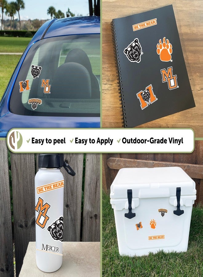Desert Cactus Mercer University Sticker Bears Sticker Vinyl Decals Laptop Water Bottle Car Scrapbook T2 (Type 2) - Image 2