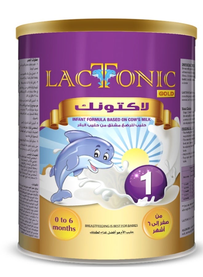 لاكتونك حليب للرضع المرحلة الاولى 400جم