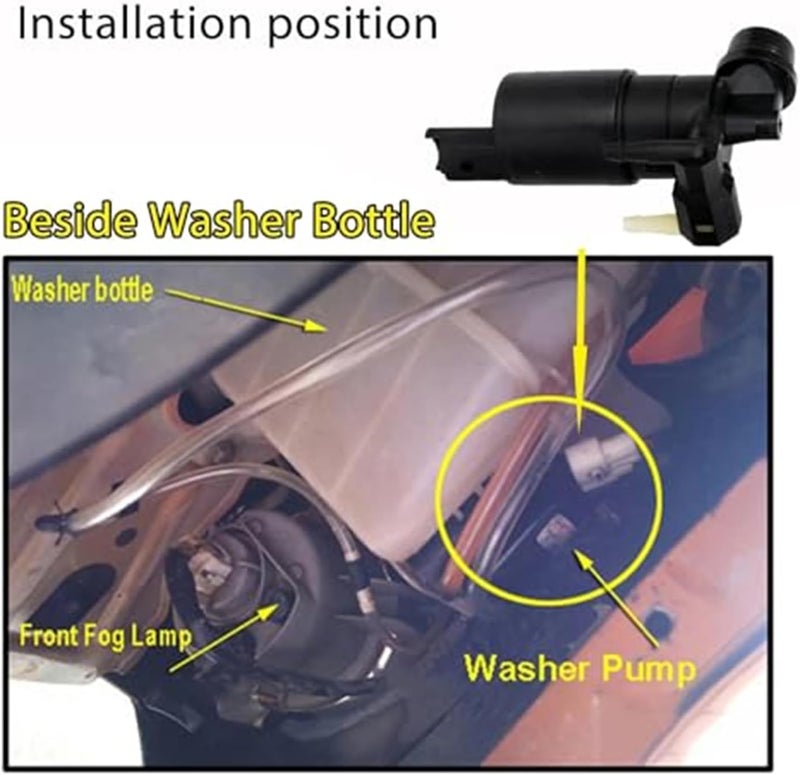 Wivplex Twin Outlet Windscreen Washer Pump - Image 2