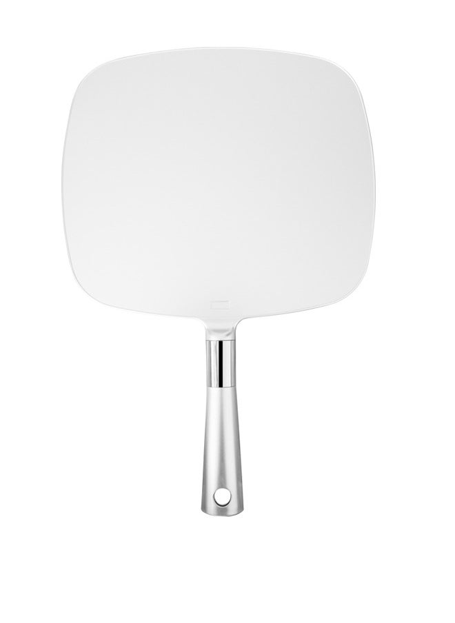 Generic - Hand Mirror, Silver Handheld Mirror with Handle, Hairdresser Mirror - Image 1