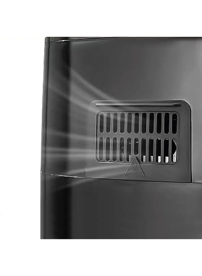 Saaachi Saachi Versatile 5.0L Air Fryer with 6 Pre-Set Programs, Adjustable Temperature, Non-Stick Basket & Overheat Protection for Healthy Cooking NL-AF-4795D-BK - Image 4