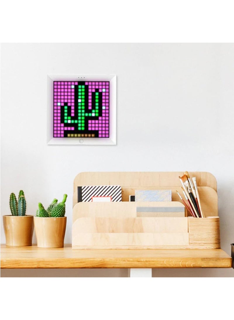 ديفوم إطار صورة رقمي Divoom Pixoo Pixel Art مقاس 16x16 LED - Image 4