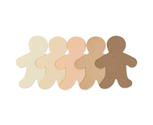 Hygloss Products People Paper Cut Outs Culturally Diverse Family, Cardstock, 2" Mini, 100 ct, 2-Inch, Assorted - Image 2