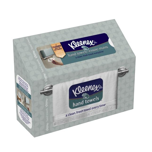Kleenex Hand Towels, 1-Ply, 60-Ct. - Image 5