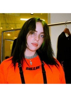 Generic Billie Eilish Women Necklaces Silver Pendant Charms  - Image 2