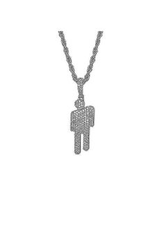 Generic Billie Eilish Women Necklaces Silver Pendant Charms  - Image 1