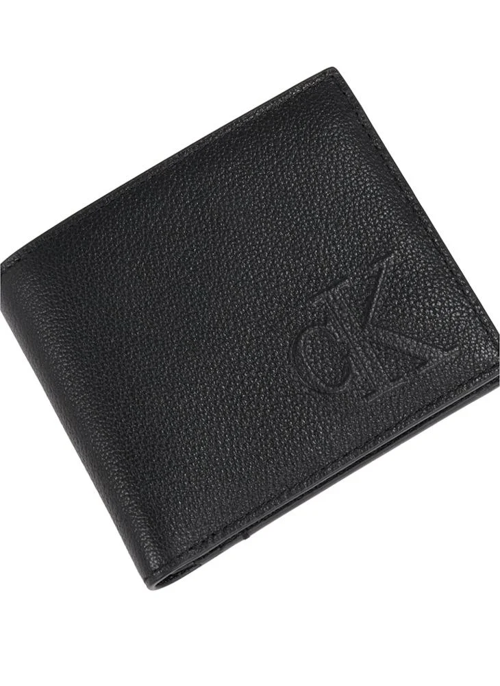 Calvin Klein Jeans SCULPTED LEATHER BIFOLD WALLET