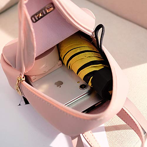 NUWA Mini Backpack Purse for Women Small Backpack for Teen Girl Gifts Trendy Stuff Cell Phone Purse Crossbody Wallet Lightweight Pouch Bag (Grey1) - Image 3