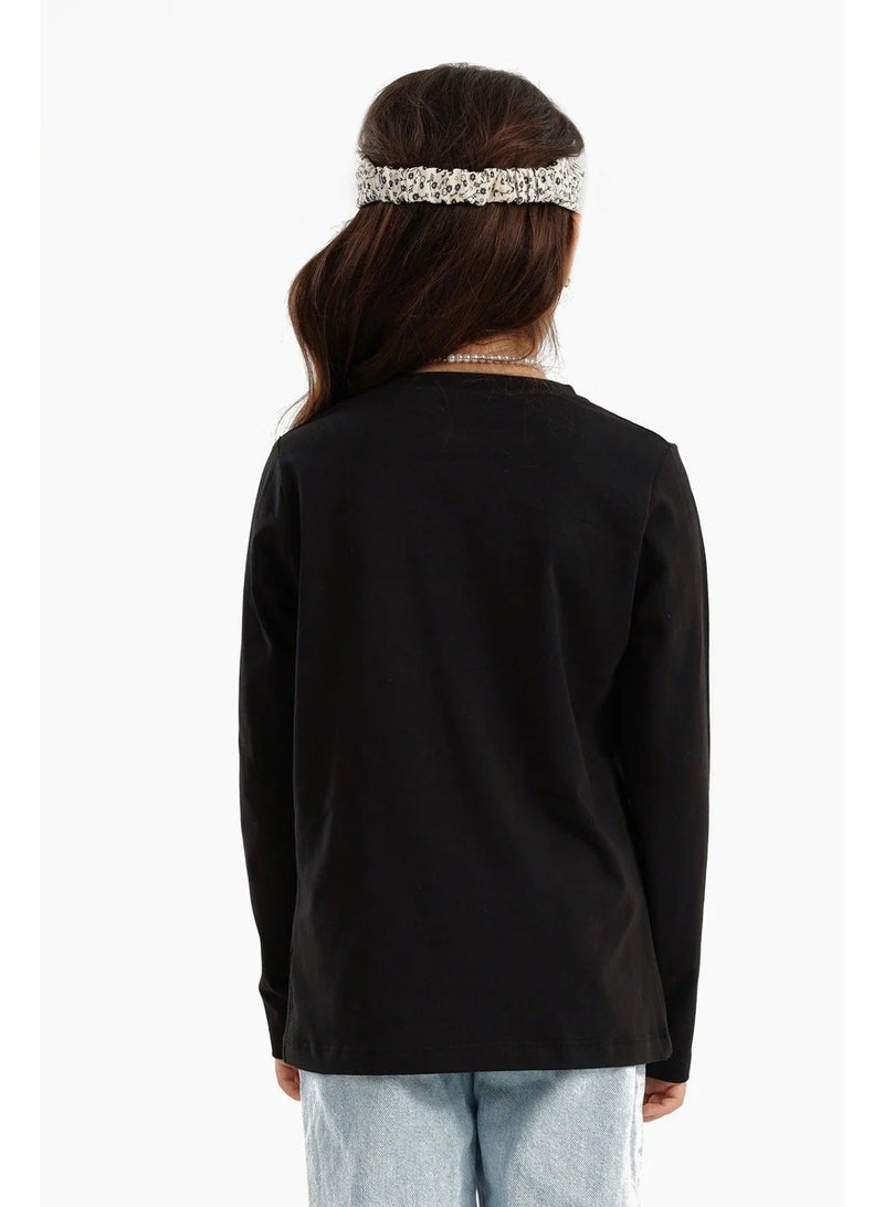 Carina Cookies Girly Round Neck Long sleeves Top - Image 3