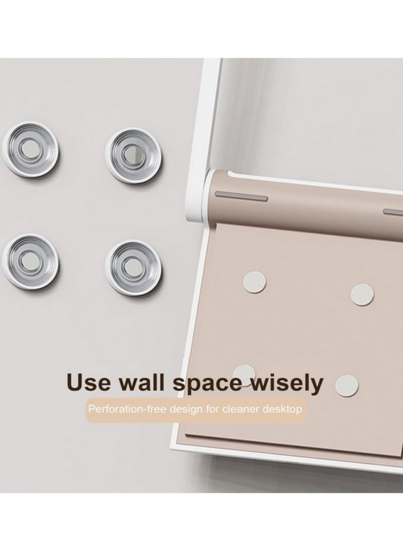 3 Pair Magnetic Hooks Wall Mount Strong Magnetic Remote Control Holder Invisible Fridge Sticker Storage Hooks Home Organizer White Hooks for Keys and Small Items - Image 3
