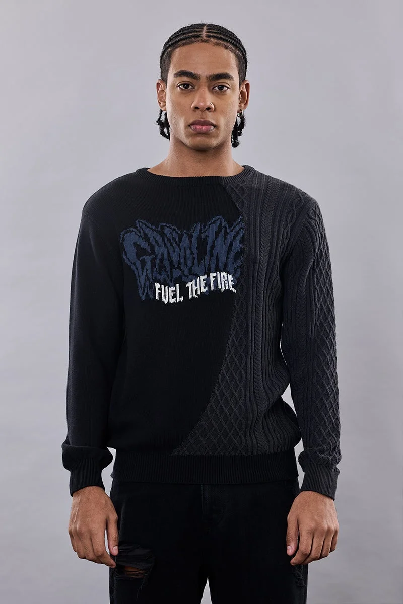 سنيتش كنزة جاكار محبوكة بنزين سناتش ريفوليوشن