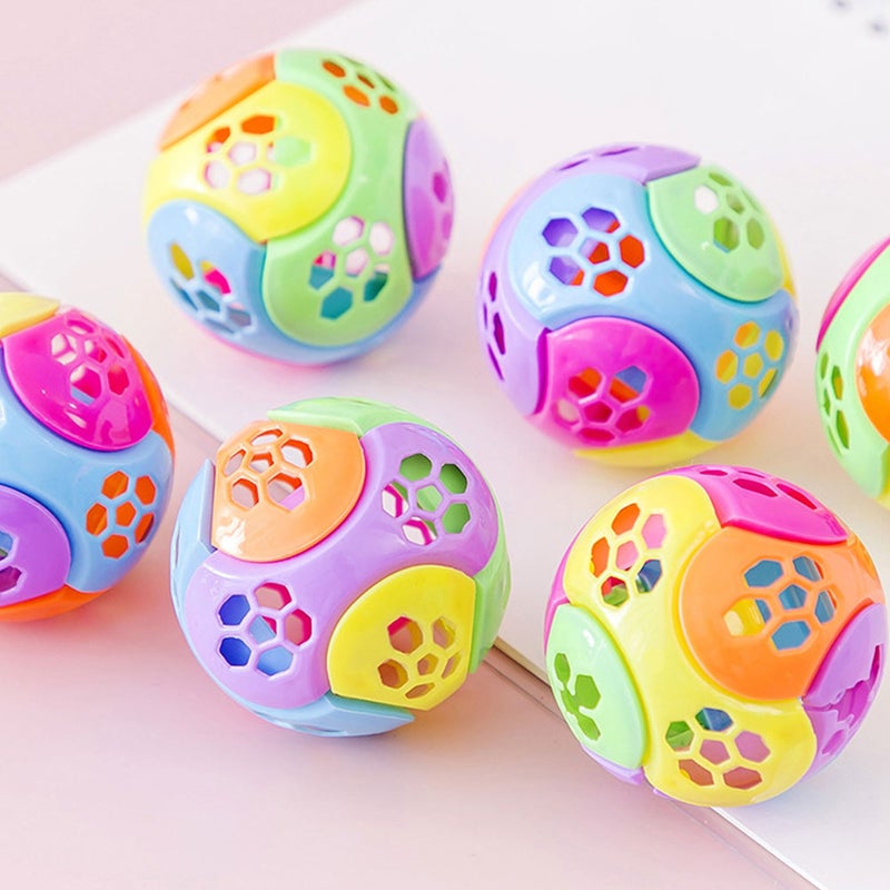 🧸 ألعاب كرات ذكية 50 قطعة بلاستيك ملون لتعزيز الدماغ داخل وخارج المنزل - Image 4