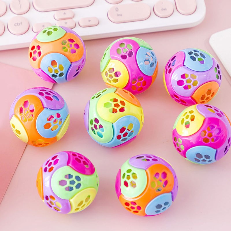 🧸 ألعاب كرات ذكية 50 قطعة بلاستيك ملون لتعزيز الدماغ داخل وخارج المنزل - Image 5